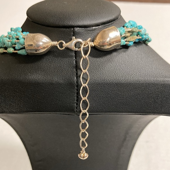 Waterfall Turquoise Necklace - Picture 4 of 6